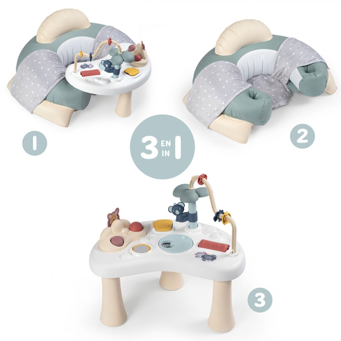Centru de activitati Smoby Cotoons Cosy verde [2]