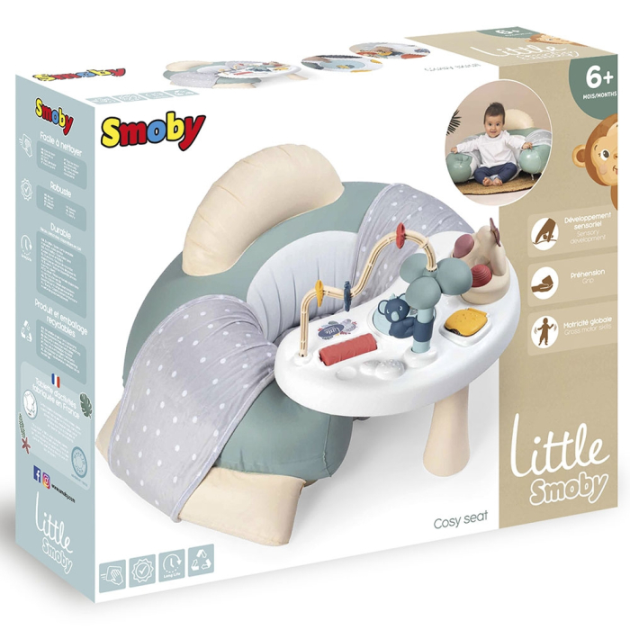 Centru de activitati Smoby Cotoons Cosy verde [15]
