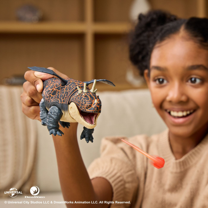 CUM SA ITI DRESEZI DRAGONUL INCERCAREA FLACARII SET DE JOACA CATAPULTA EXPLOZIE SI DRAGONUL GRONCKLE [4]