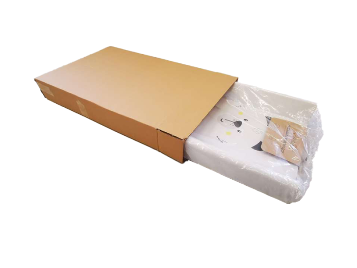 Cutie carton KRAFT - Protectie Suplimentara pentru saltea de infasat Klups [3]