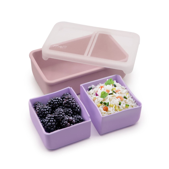 CUTIE PRANZ BENTO CU COMPARTIMENTE DETASABILE, MELII, PINK PURPLE [4]