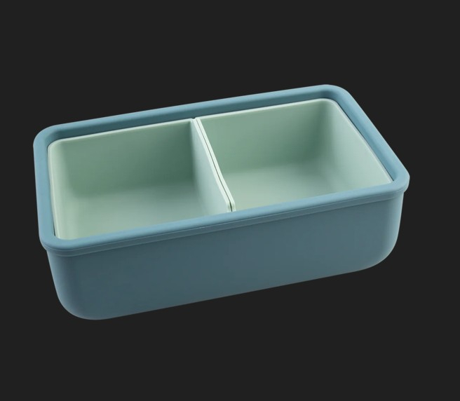 CUTIE PRANZ BENTO CU COMPARTIMENTE DETASABILE, MELII, SAGE CACTUS FERN [5]