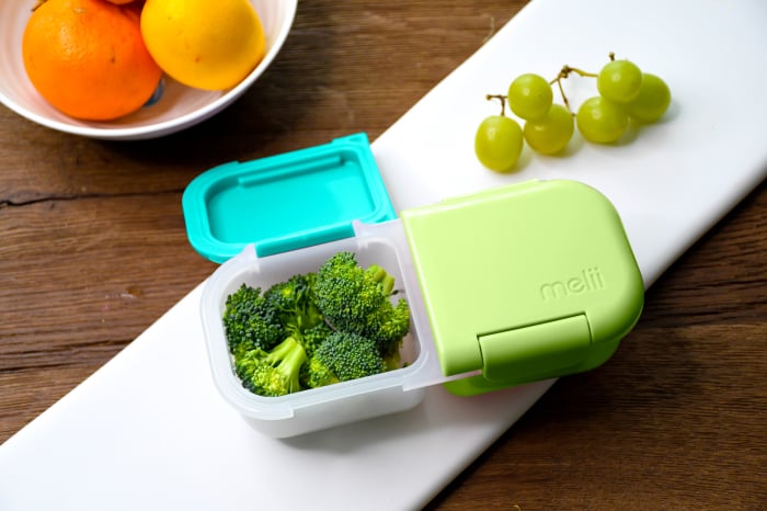 CUTIE SNACK 2 COMPARTIMENTE, MELII, CACTUS FERN SAGE [5]