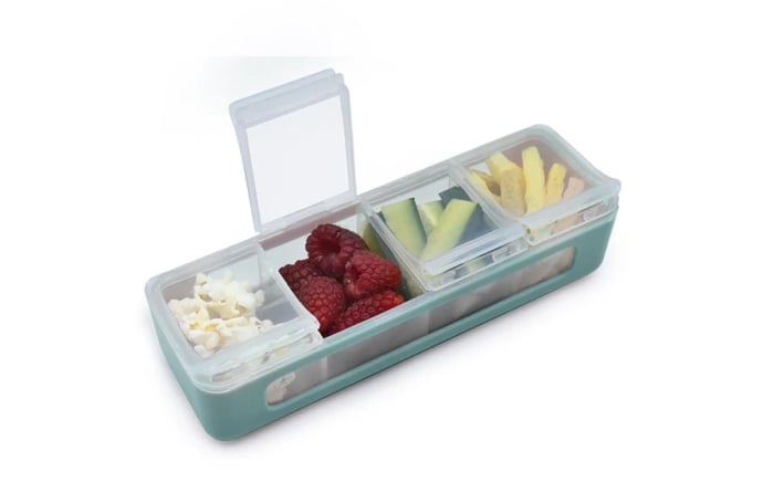 CUTIE SNACK 4 COMPARTIMENTE, MELII, BLUE [2]