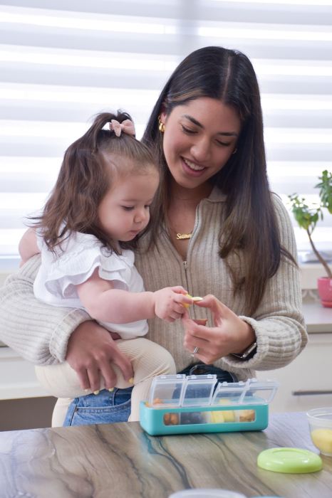 CUTIE SNACK 4 COMPARTIMENTE, MELII, BLUE [5]