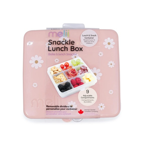 CUTIE SNACK 9 COMPARTIMENTE, MELII, DAISY PRINT [3]