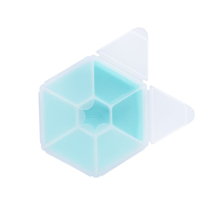 CUTIE SNACK HEXAGON SNACKLE 6 COMPARTMENTE, MELII, BLUE [5]