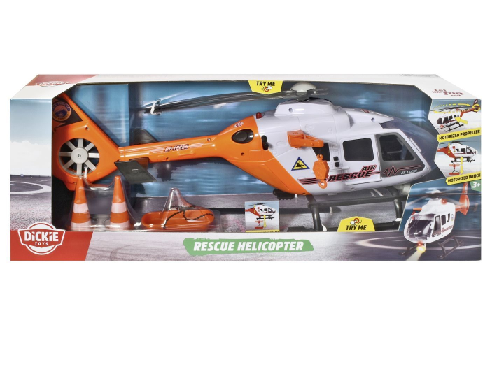 DICKIE ELICOPTER DE SALVARE MOTORIZAT CU ACCESORII 64CM [1]