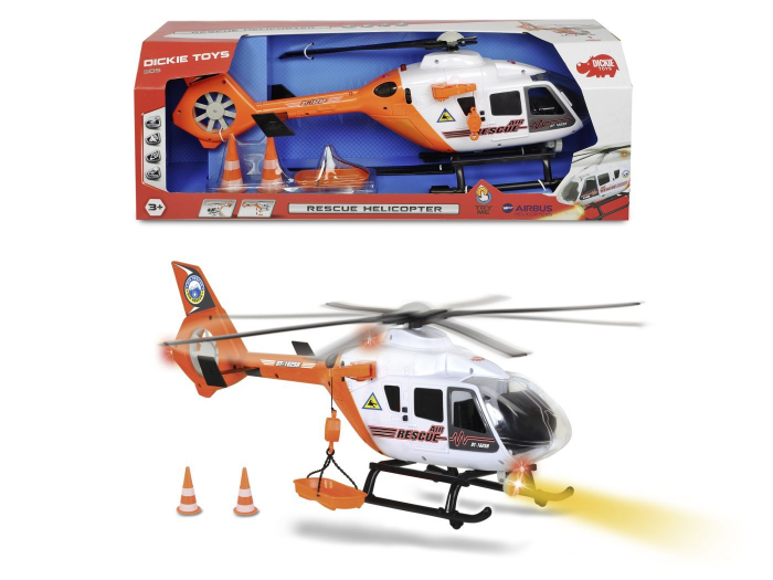 DICKIE ELICOPTER DE SALVARE MOTORIZAT CU ACCESORII 64CM [9]