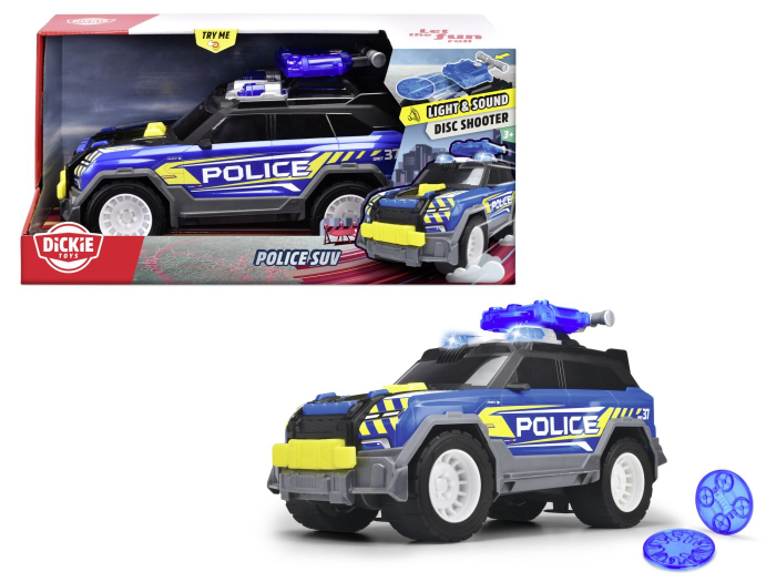 DICKIE MASINA DE POLITIE SUV CU SUNETE SI LUMINI 30CM [1]