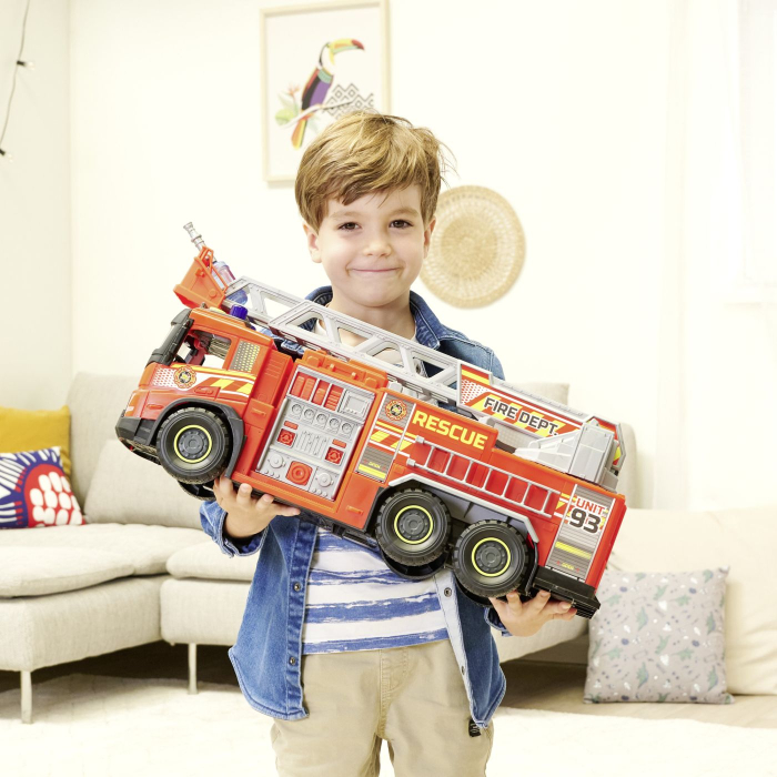 DICKIE MASINA DE POMPIERI CU PULVERIZATOR DE APA SI SCARA 57CM [4]