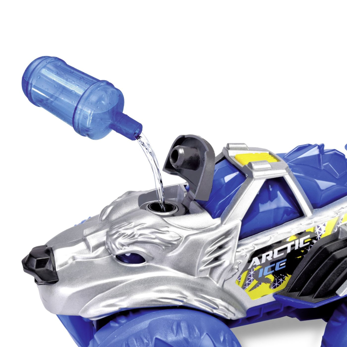 DICKIE MASINA DE TEREN ARCTIC ICE MONSTER CU LUMINI SUNETE SUSPENSII SI FUNCTIE ABUR 25CM [3]