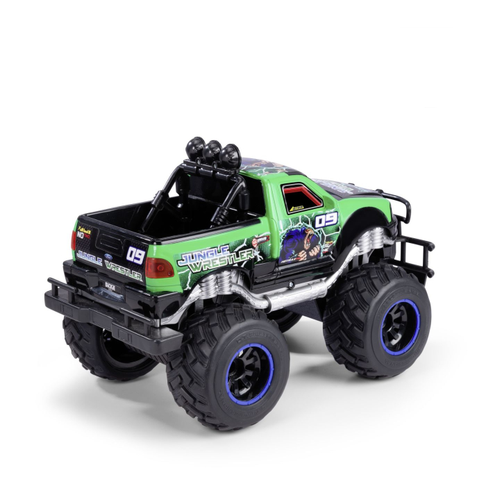 DICKIE TOYS MASINA CU TELECOMANDA FORD F150 RTR JUNGLE WRESTLER 30CM [4]