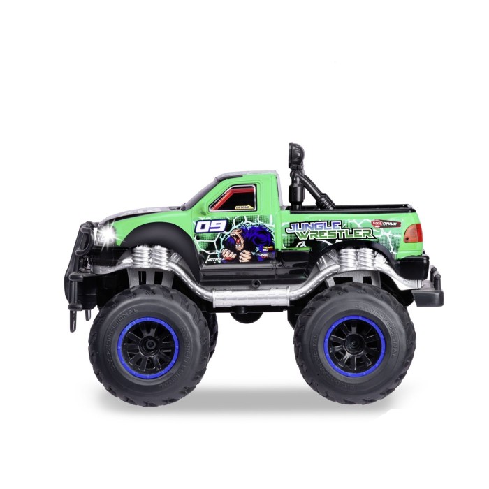 DICKIE TOYS MASINA CU TELECOMANDA FORD F150 RTR JUNGLE WRESTLER 30CM [5]