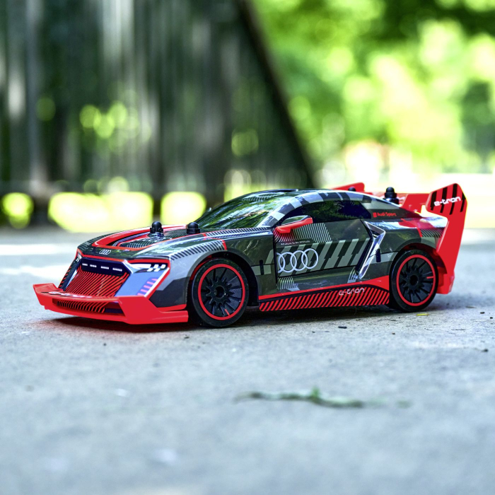 DICKIE TOYS MASINA DE DRIFT CU TELECOMANDA AUDI S1 E TRON QUATTRO 30CM [9]