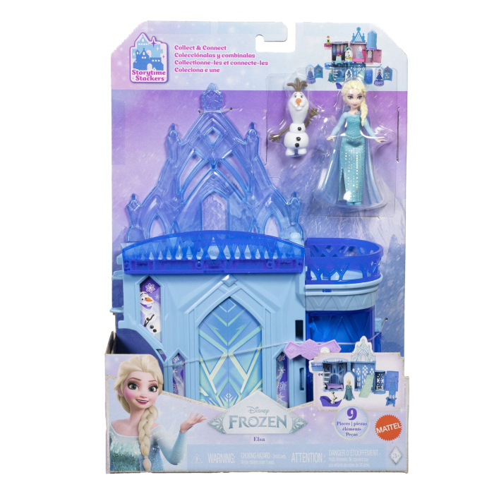 DISNEY FROZEN SET DE JOACA PAPUSA ELSA SI CASTELUL DE GHEATA CU ACCESORII [1]