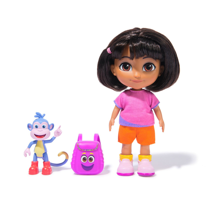 DORA SET CEI MAI BUNI PRIETENI PAPUSA DORA SI BOOTS CU ACCESORII [7]