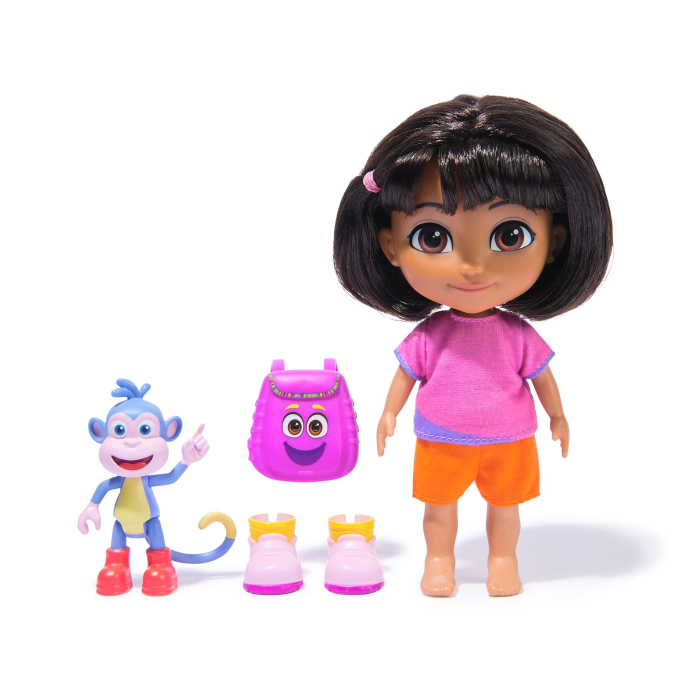 DORA SET CEI MAI BUNI PRIETENI PAPUSA DORA SI BOOTS CU ACCESORII [3]