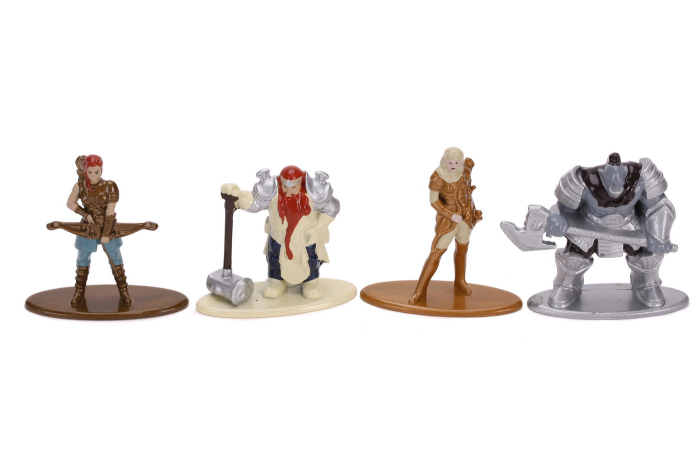 DUNGEONS DRAGONS SET 4 NANOFIGURINE 4CM [3]