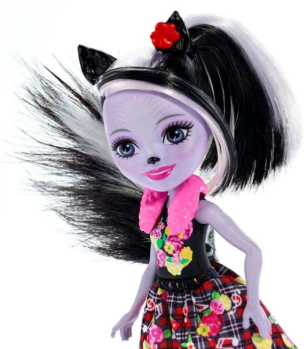 ENCHANTIMALS PAPUSI CU ANIMALUTE SAGE SKUNK SI CAPER [4]