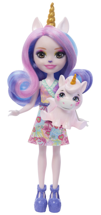 ENCHANTIMALS PAPUSI SI ANIMALUTE ULIA UNICORN SI PACIFICA [2]