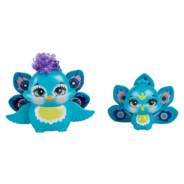 ENCHANTIMALS SET PAPUSI SURORI SI ANIMALUTELE LOR PATTER PEACOCK SI FLAP SI PIERA PEACOCK SI FEATHER [7]