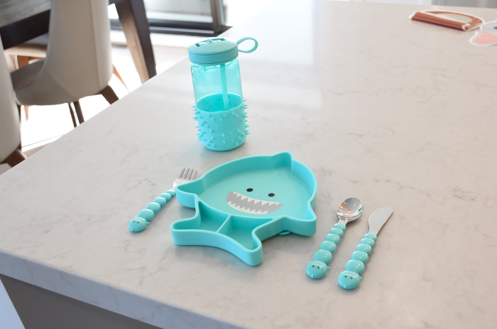 FARFURIE COMPARTIMENTATA DIN SILICON CU VENTUZA, MELII, RECHIN [10]