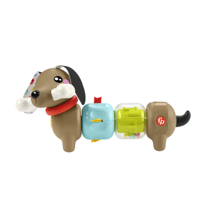 FISHER PRICE JUCARIE CATELUS DE ACTIVITATE PENTRU BEBELUSI CLICK AND SPIN [2]