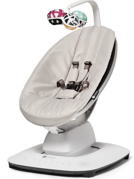 Fotoliu Balansoar Bebelusi 4MOMS MamaRoo 5.0 CLASSIC GREY [5]