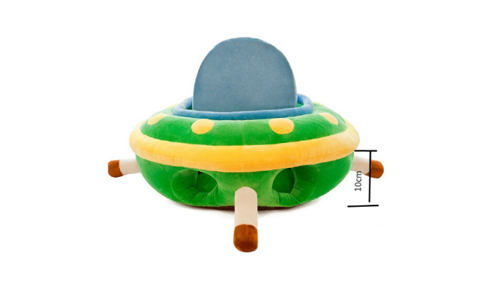 Fotoliu din plus, model centru de joaca, cu spatar detasabil, verde [3]