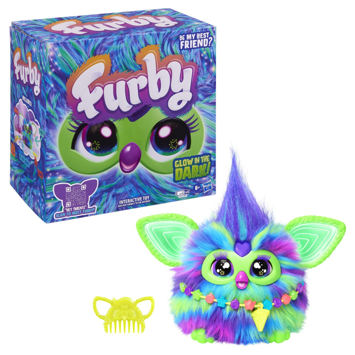 FURBY JUCARIE DE PLUS INTERACTIVA FURBY GALAXY GLOW IN THE DARK [2]