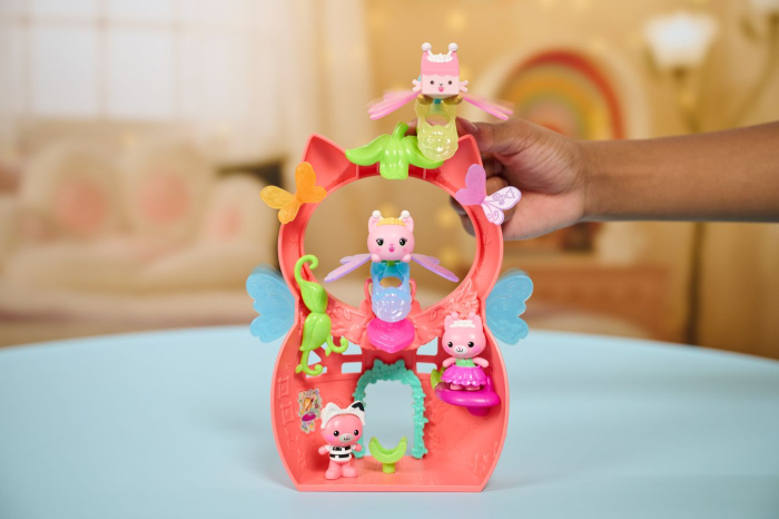 GABBYS DOLLHOUSE FAIRYLANDIA SET DE JOACA ZANA PISICUTEI CU FIGURINE SI ACCESORII [10]