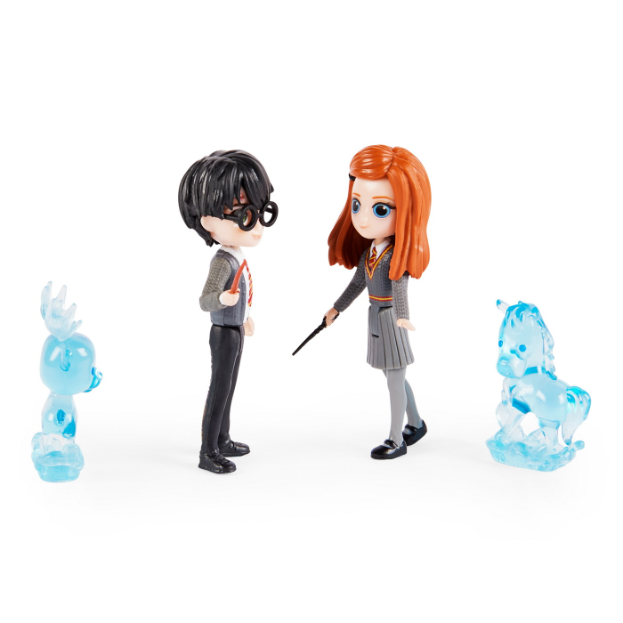 HARRY POTTER WIZARDING WORLD MAGICAL MINIS SET 2 FIGURINE HARRY POTTER SI GINNY WEASLEY [4]
