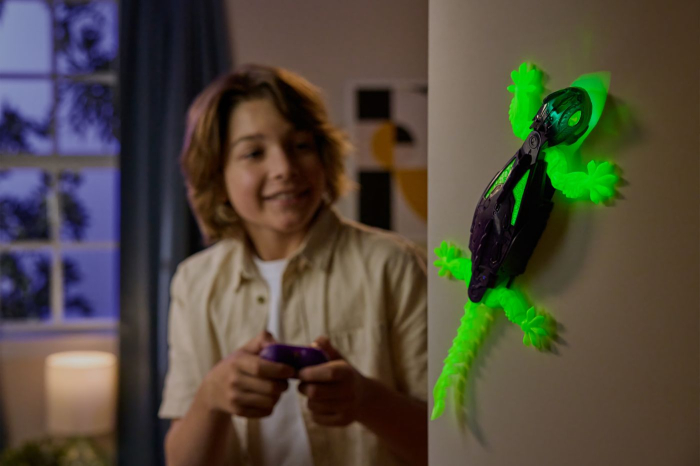 HEX BOTS SOPARLA CATARATOARE GECKO MOV CU TELECOMANDA [7]