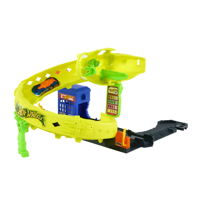 HOT WHEELS CITY PISTA ATACUL SPIRAL AL SARPELUI [6]