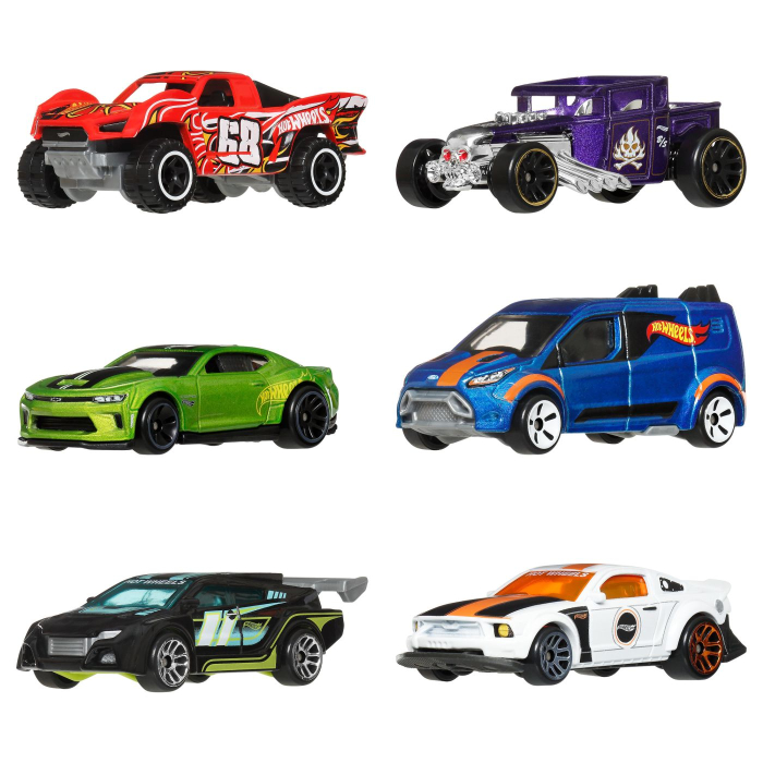 HOT WHEELS LEGENDS SILVER SERIES LEGENDS SET 6 MASINUTE METALICE [3]