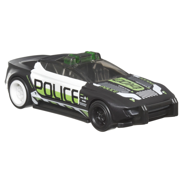 HOT WHEELS MASINUTA METALICA CU SISTEM PULL BACK POLICE ALPHA PURSUIT SCARA 1:43 [2]