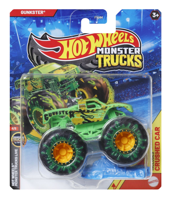 HOT WHEELS MONSTER TRUCK MASINUTA GUNKSTER SCARA 1:64 [1]