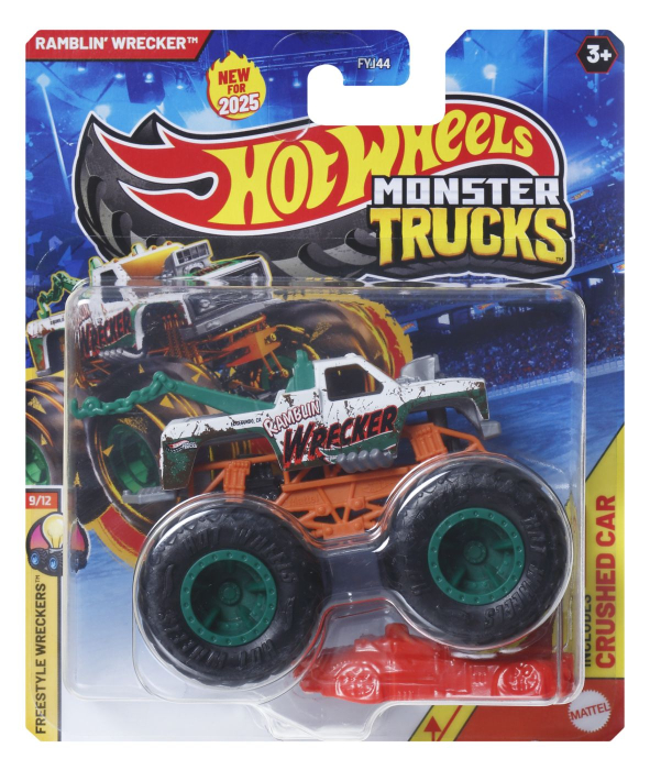 HOT WHEELS MONSTER TRUCK MASINUTA RAMBLIN WRECKER SCARA 1:64 [1]