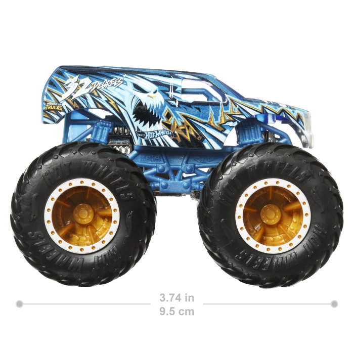 HOT WHEELS MONSTER TRUCK SI MASINUTA METALICA 32 DEGREES [4]