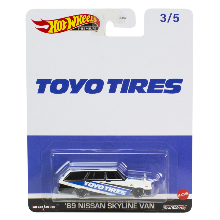 HOT WHEELS PREMIUM REAL RIDERS POP CULTURE MASINUTA METALICA NISSAN SKYLINE VAN 69 SCARA 1:64 [1]