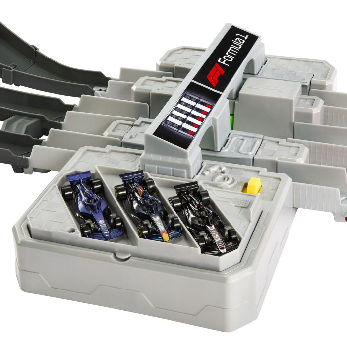 HOT WHEELS RACING CUIRCUIT DE CURSE GRAND PRIX FORMULA 1 CU 3 MASINUTE INCLUSE [7]