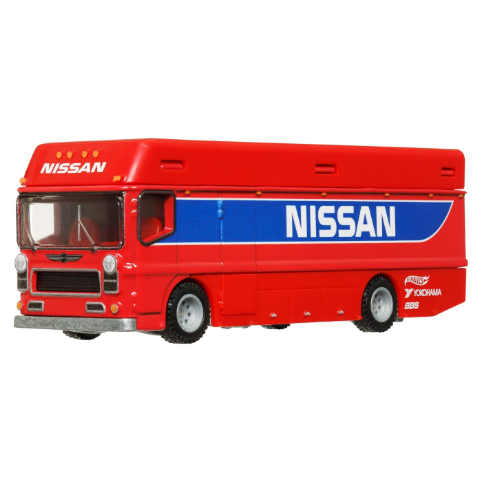 HOT WHEELS TRANSPORTATOR EURO HAULER CU MASINUTA NISSAN 300 ZX GTS SCARA 1:64 [8]