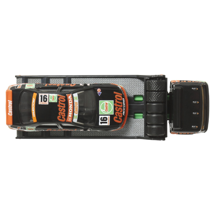 HOT WHEELS TRANSPORTATOR FLEET STREET CU MASINUTA HONDA ACCORD 96 SCARA 1:64 [5]