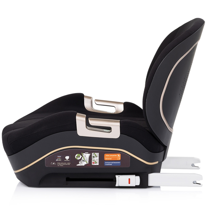 Inaltator auto Chipolino Genesis I-Size 125-150 cm cu sistem Isofix noir [3]