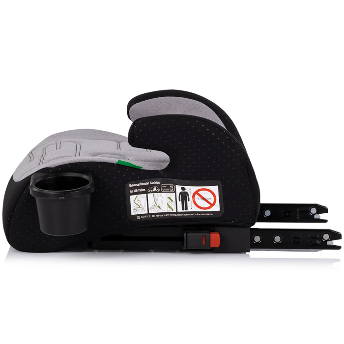 Inaltator auto Chipolino Go Boost Iso I-Size 125-150 cm cu sistem Isofix platinum [3]