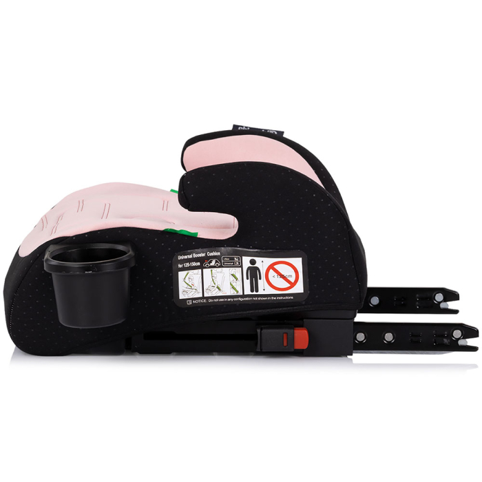 Inaltator auto Chipolino Go Boost Iso I-Size 125-150 cm cu sistem Isofix powder pink [3]