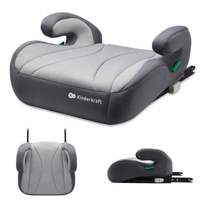 INALTATOR AUTO KINDERKRAFT BOOST, I-SIZE 135-150 CM, GREY [2]