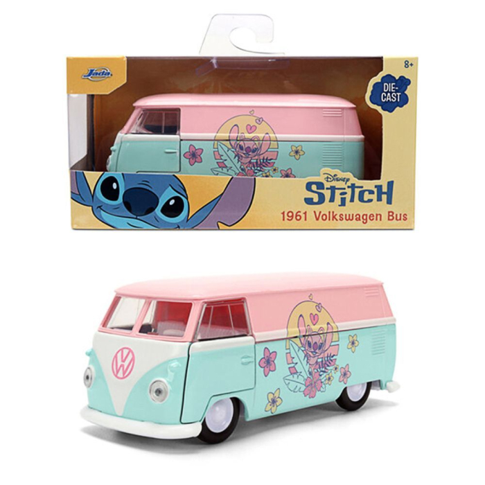JADA DISNEY STITCH ANGEL AUTOBUZ METALIC VOLKSWAGEN BUS 1961 SCARA 1 LA 32 [5]