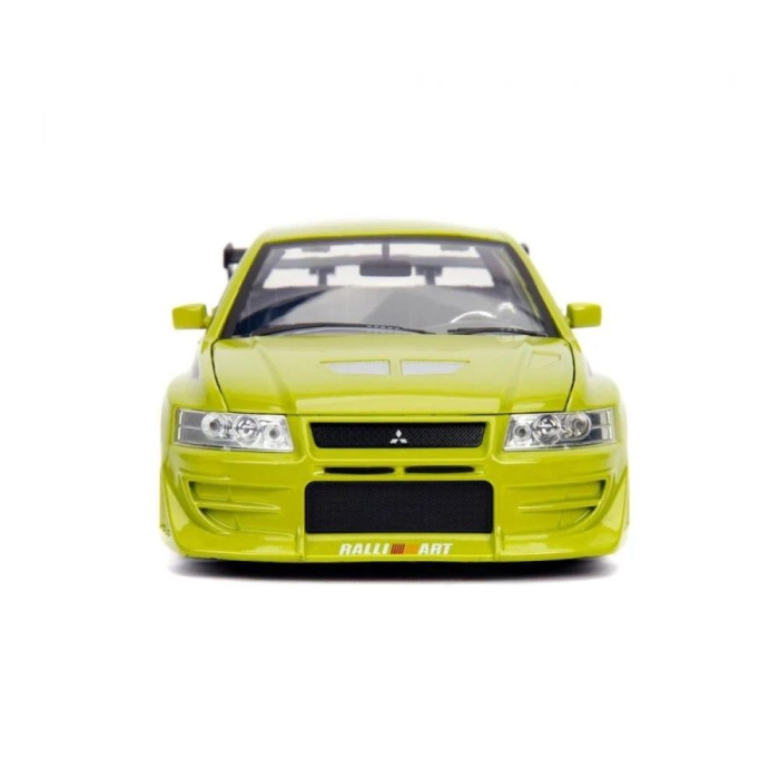 JADA FAST AND FURIOUS MASINUTA METALICA BRIANS MITSUBISHI LANCER EVOLUTION VII VERDE SCARA 1 LA 24 [5]